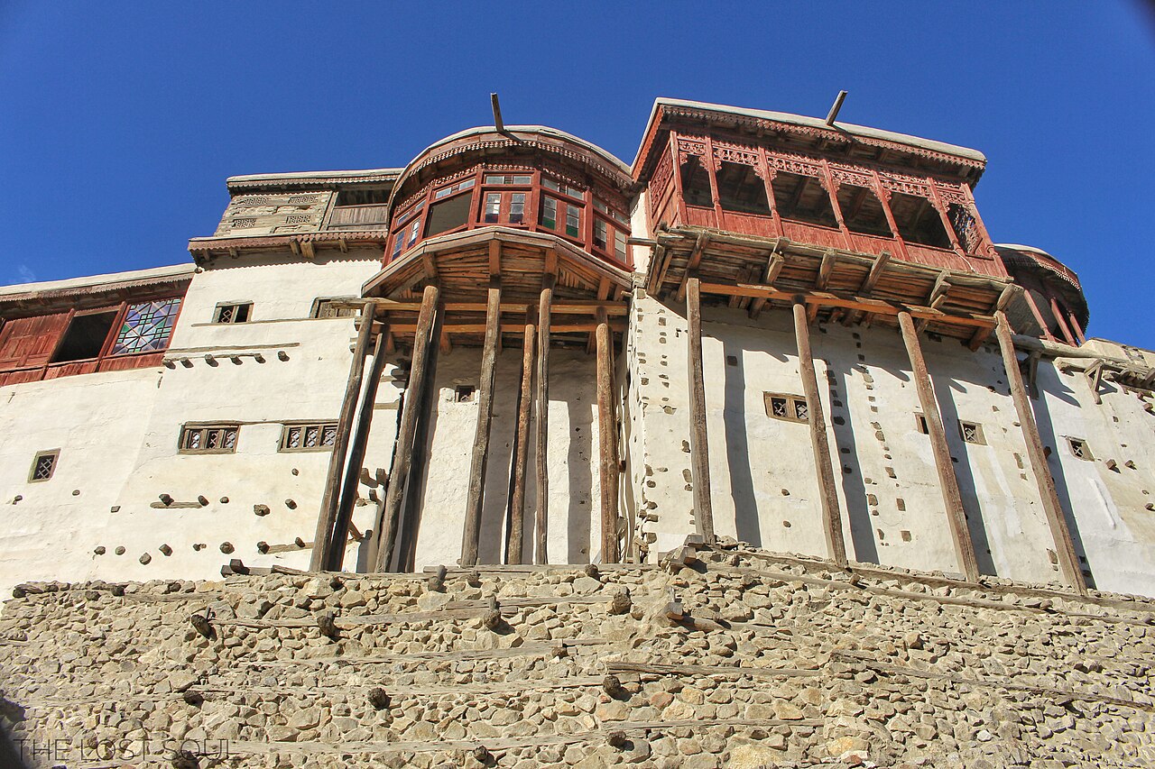 Baltit Fort overlooking Karimabad, Hunza