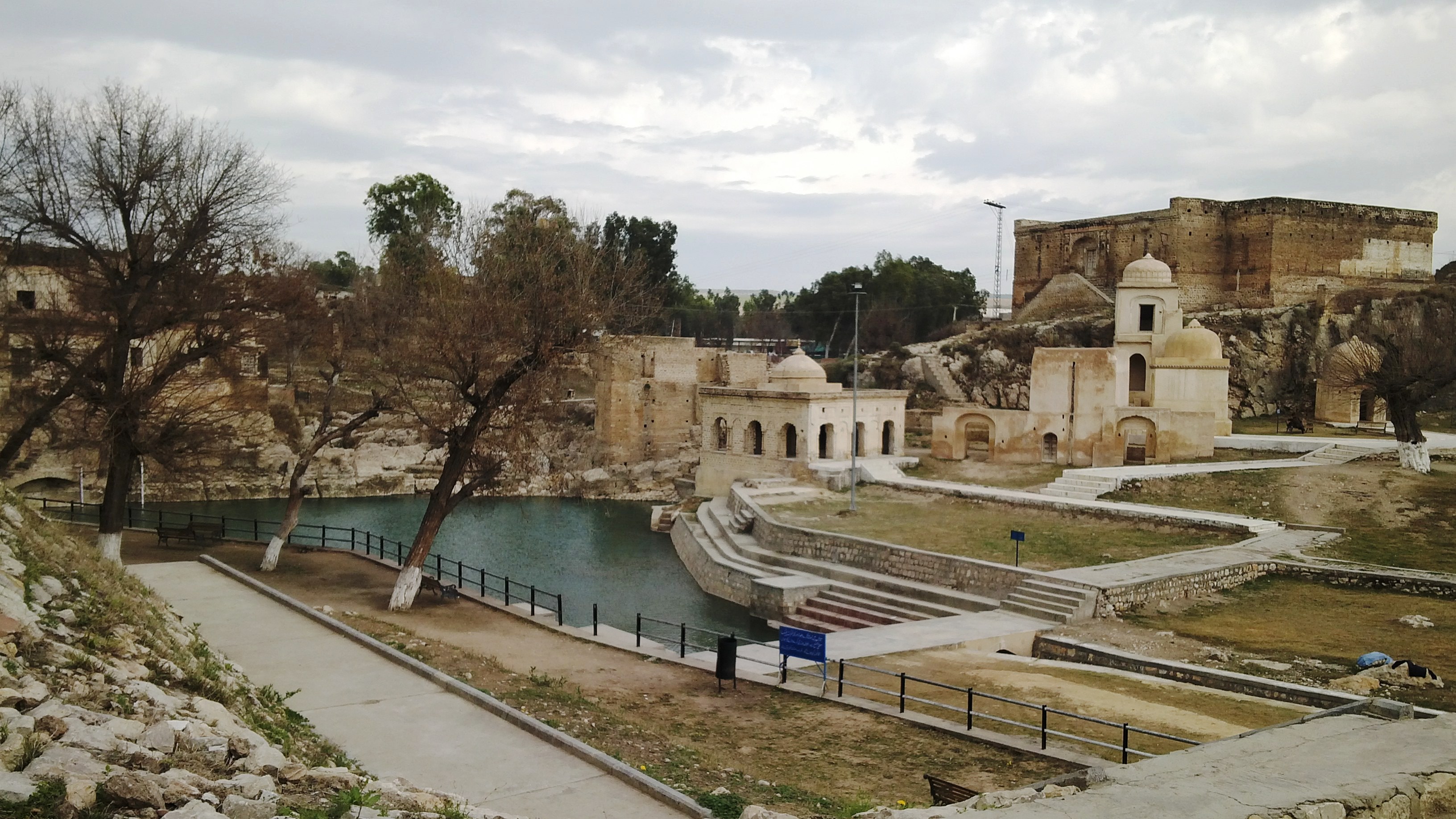 Katas Raj Temple complex in Punjab, Pakistan